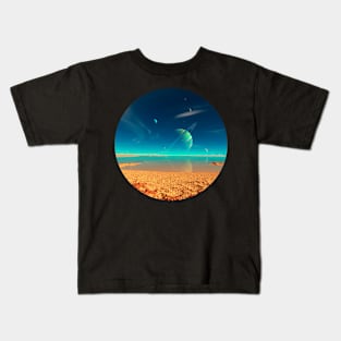 Planet Newerades - Shoreline Kids T-Shirt